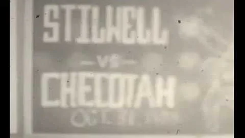 1958 Stilwell Indians vs Checotah Wildcats FOOTBALL