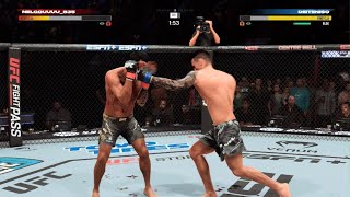 I won in ONE fight by KO and medical intervation 😂 | UFC 5 online Ranked|