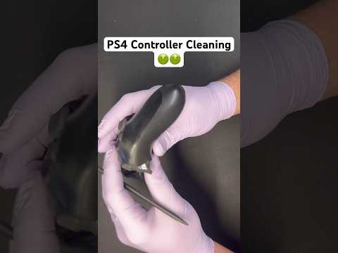 Sony Playstation 4 controller cleaning ASMR. #reseller #videogames #resellercommunity #asmr #clean