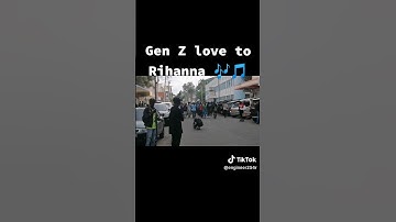 Thumbnail of Kenyans Gen Z protesting with Rihanna song "we found love"