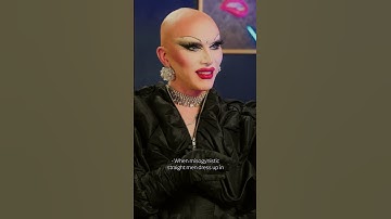 #SashaVelour on Straight Men in Drag