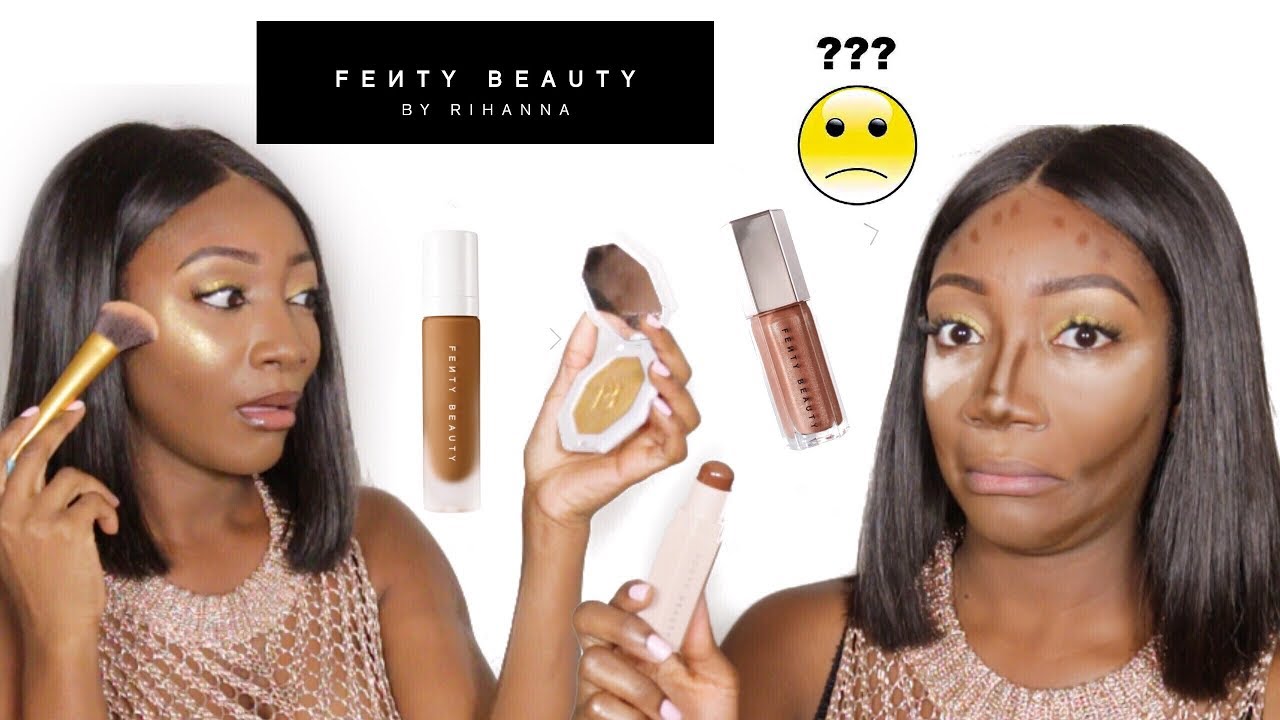 FULL FACE USING FENTY BEAUTY By RIHANNA ERM WTH: Honest Review, Tutorial & GIVEAWAY!