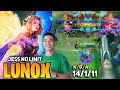 MVP Play ! Insane Burst Damage Lunox | By Jess No Limit | Mobile Legends