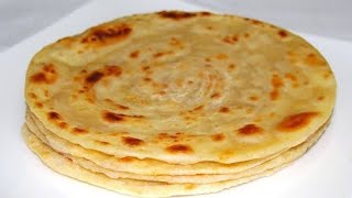 Ready in only 5 minutes! No rolling,No kneading.soft chapati