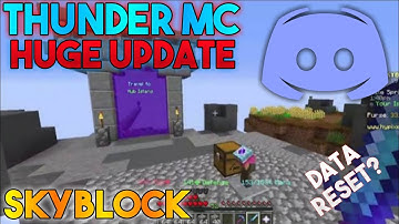 Thunder MC patch update | Best hypixel like skyblock server for MCPE | Minecraft | ARIJIT 7.0