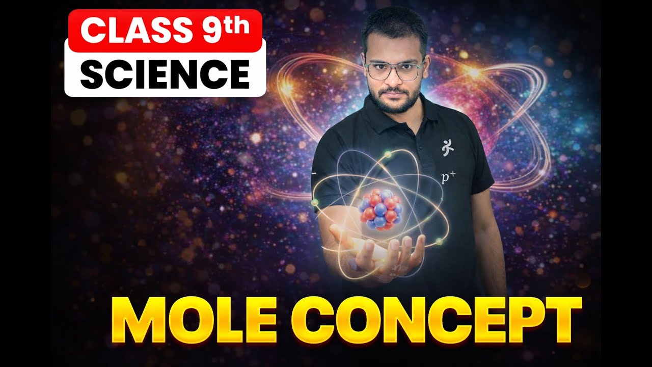 Science NCERT Solutions Class 9 | Mole Concept | CBSE Final Exam Prep | Satish Sir
