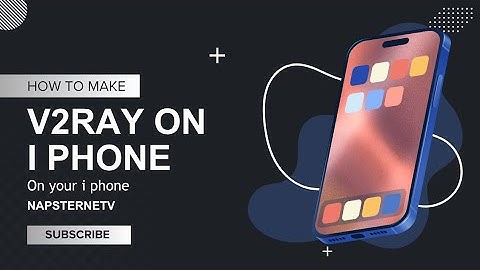 HOW TO I PHONE V2RAY ON USE | Napsternetv app | ios iphone @VersusDotCom