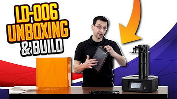 Creality LD-006 Unboxing & Build (BEST NEW RESIN PRINTER?)