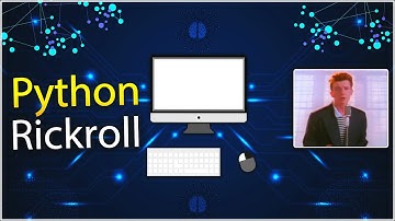 Rickrolling with Python #shorts