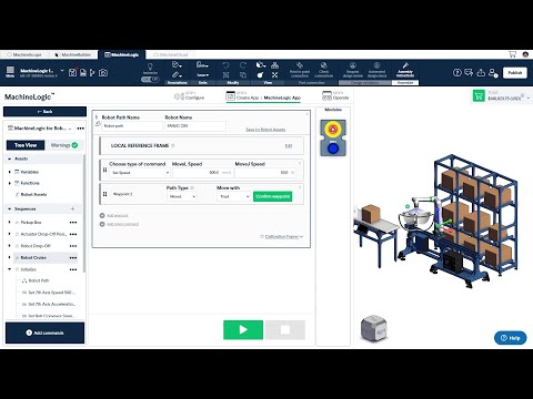 Combining Robot & Actuator Moves | MachineLogic Tutorials