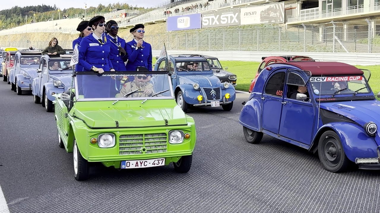 ,,Enten Parade" -  24h Citroen 2CV - Circuit de Spa Francorchamps/Belgien 18.10.2025