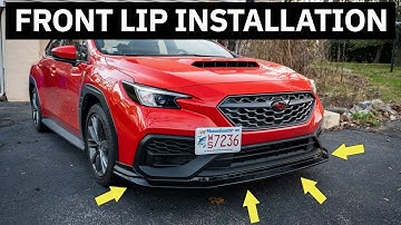 Aeroflow Dynamics Front Lip Installation [2022+ Subaru WRX]