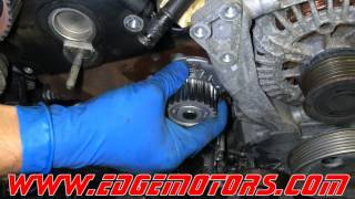 20062008 Audi A4 2.0T timing belt and water pump replacement DIY by Edge Motors