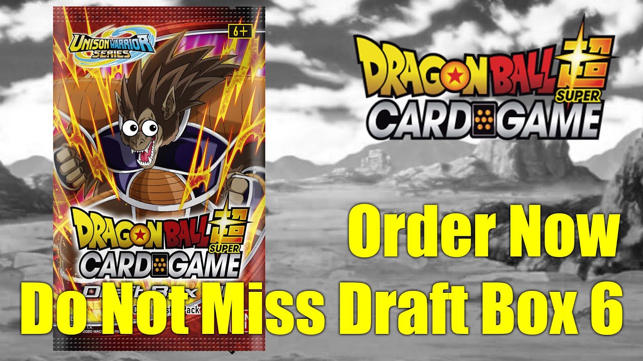 Do Not Miss Draft Box 6! How To Avoid Disappointment! DBSCG Discussion