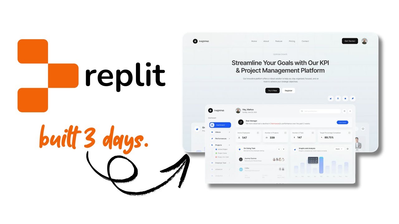 I built this SAAS in 3 days with Replit (Replit Review) - YouTube