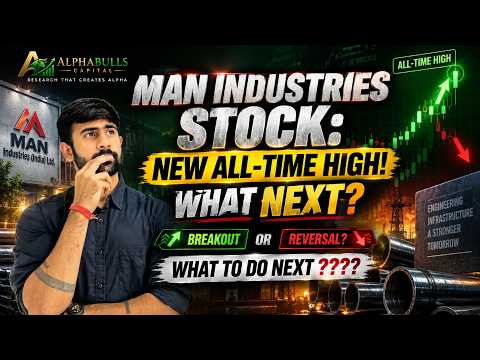 Man Industries Stock: New All-Time High! What Next? | Breakout or Reversal?