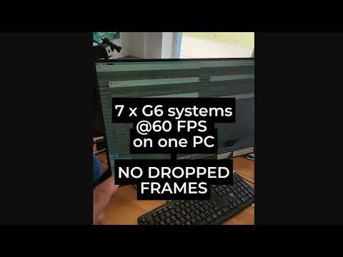 Multi-System Scaling – 7 G6 Suits Running Simultaneously at 60 FPS Without Dropped Frames #SynDash