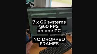 Multi-System Scaling – 7 G6 Suits Running Simultaneously at 60 FPS Without Dropped Frames #SynDash