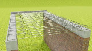 ONE WAY SLAB AND TWO WAY SLAB | DIFFERENCE | REINFORCEMENT DETAILING ANIMATION VIDEO