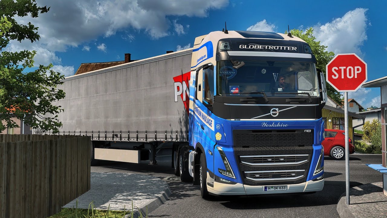 Filtering Narrow City Streets to Scenic Backroads of Serbia | #ets2 1.54