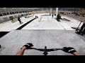 Session pov en bmx au skatepark de plougastel 