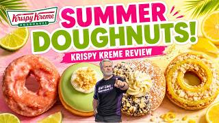 Krispy Kreme Summer Doughnuts Review! Are These Worth Trying | YoSelf Vlog