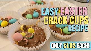 Easy Easter Crack Cups Recipe | No-Bake Toffee Ritz Treats