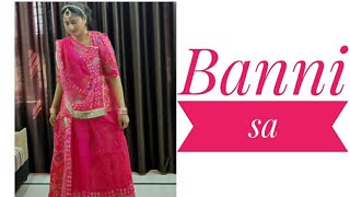 Banni sa || Mame khan || Ghoomar|| Priyanka Barve||  Rajasthani Dance || By Tina Shekhawat