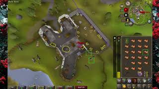 artefacts w glass + vile vigour (no stams) ~240k thieving 65k craft