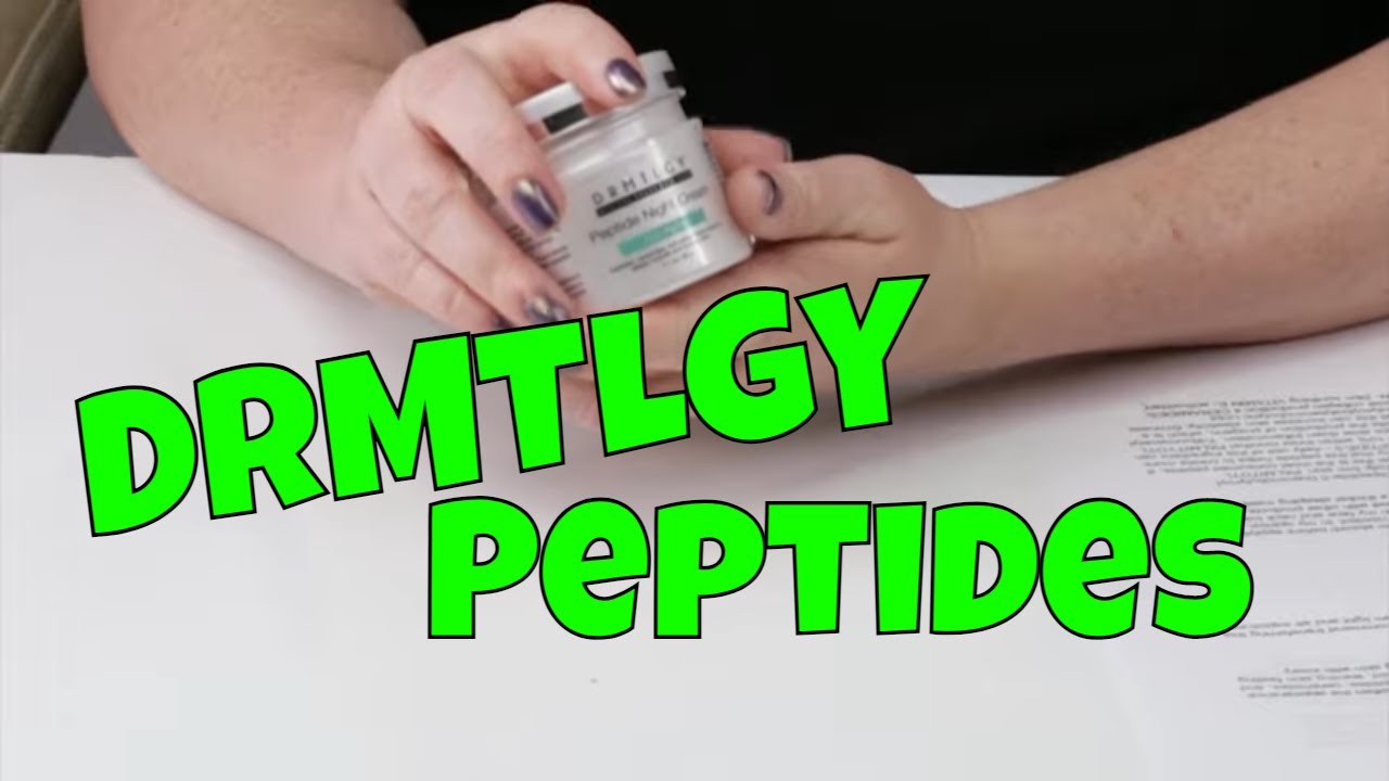DRMTLGY Skincare Peptide Night Cream Moisturizer Review And How To Use