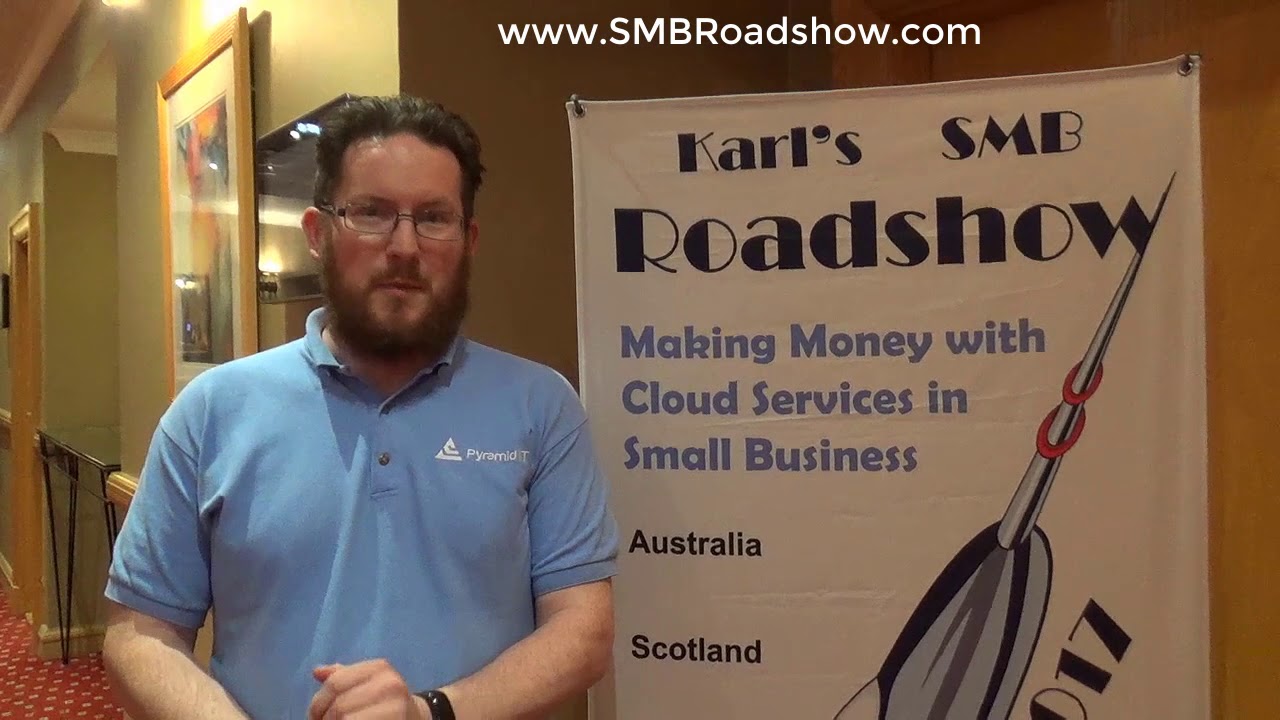 Steven from Edinburgh Loved the SMB Roadshow