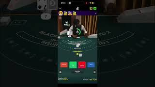 Finally hit side bets PERFECT PAIR. #blackjack #roulette #casino #gambling #viral #baccarat #poker. screenshot 3