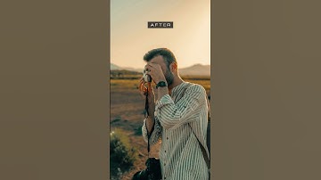 Before / After📍Free Moody Green Desktop & Mobile Lightroom Presets #newcinematicpreset #presets