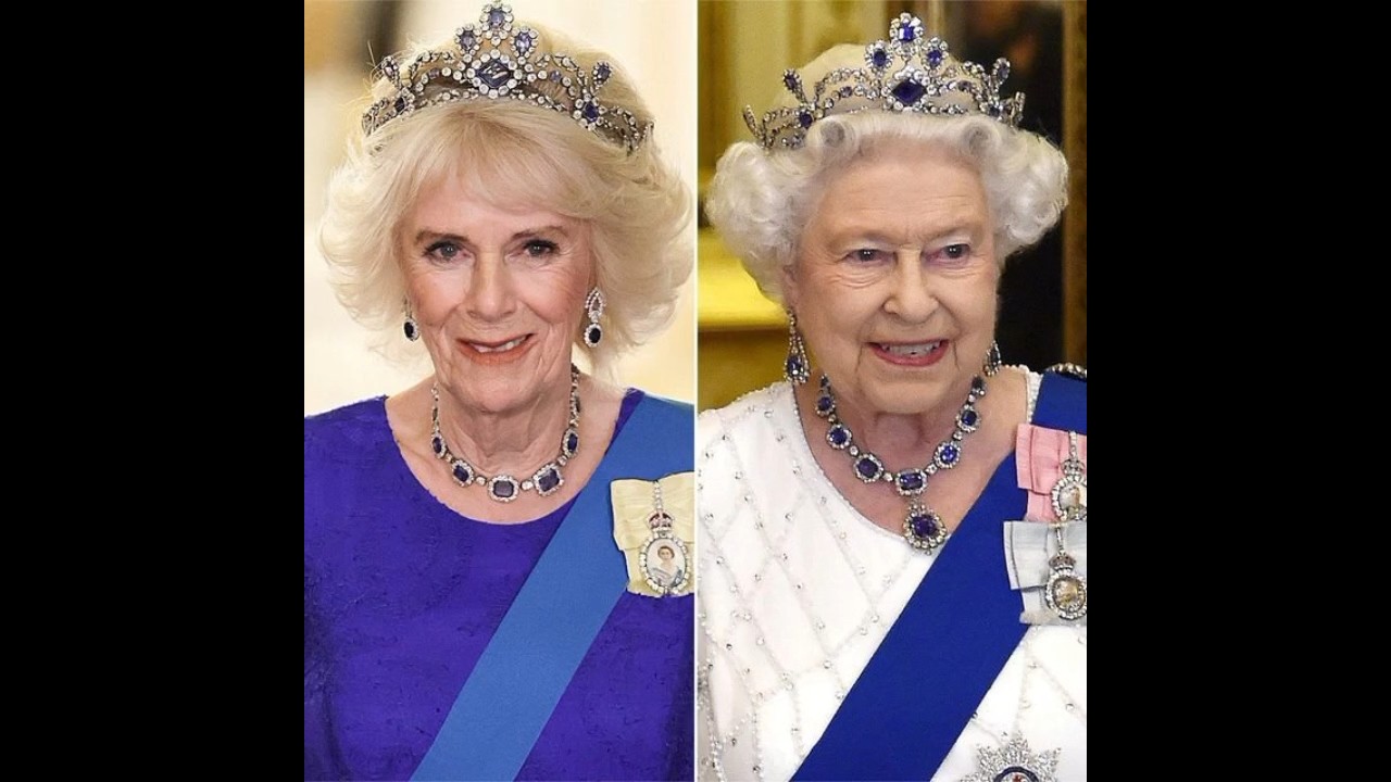 💙💙Такие же королевские тиары, как у королевы Камиллы и королевы Елизаветы