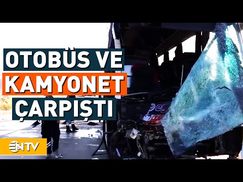 Afyonkarahisar'da Otobüs Kazası! 17 Yaralı | NTV