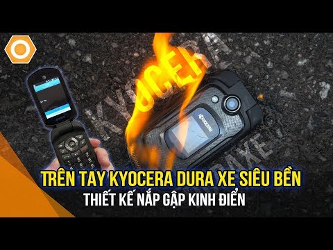 Video Trên tay Kyocera Dura XE siêu bền - Thiết kế nắp gập... - youtube