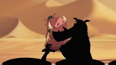 Timon and Pumbaa Interrupt 8 The Lion King 1 1/2