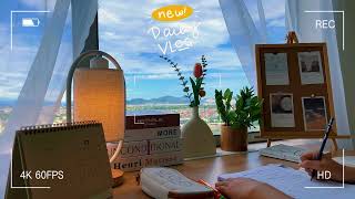 Sun-Kissed Studying Moments | Peaceful Window View & Mindful Learning