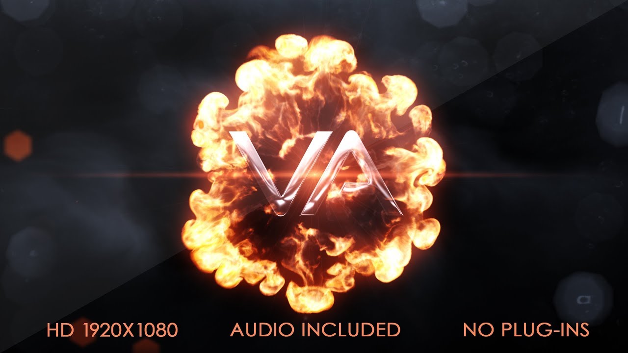 Explosion Logo - After Effects template - YouTube