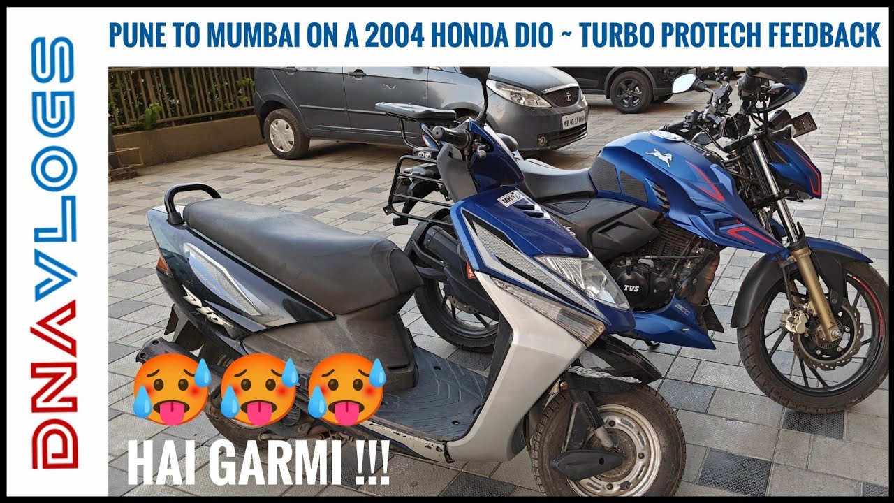 Pune 2 Mumbai on 96,000 KMs Run 2004 Honda Dio Turbo Protech 10W40