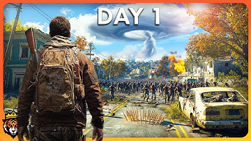 DAY 1 First Look at 7 Days to Die 2.0 Gameplay - MASSIVE New Update...