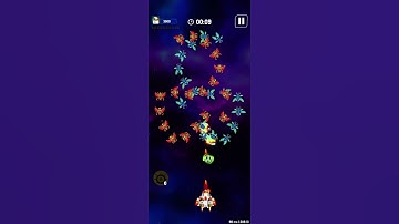 Space shooter gameplay video level 2 boss part 1