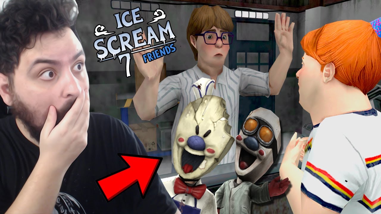 JOGANDO O NOVO ICE SCREAM 7 FINALMENTE !! - INCRÍVEL JOGO! - Ice