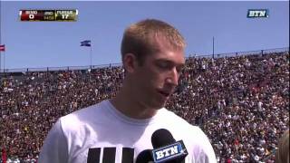 Robbie Hummel on the Sidelines