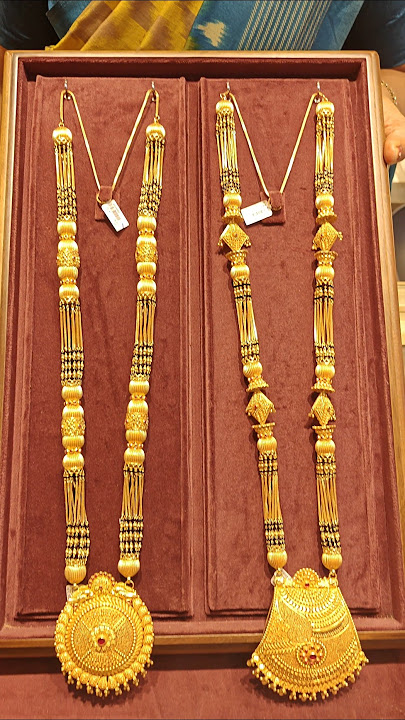 Long mangalsutra latest design | Ranka Jewellers #goldjewellery #ranka #trendingjewellery #shorts