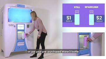 Water3 - How to use our water refill stations