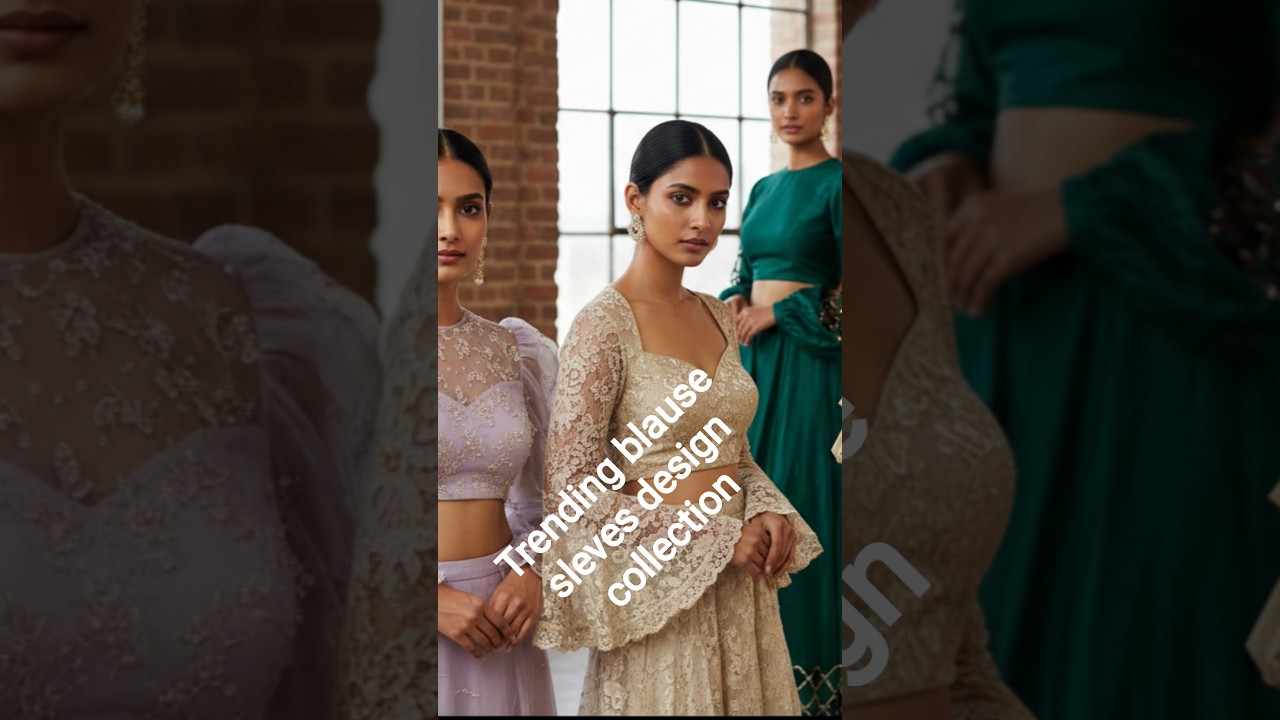 trending blause sleves design 