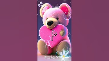 New #P ❤️ Letter Name Art Video 💋 Name Status Video 😍 WhatsApp status 🖤 #shorts #ytshorts#viralvideo