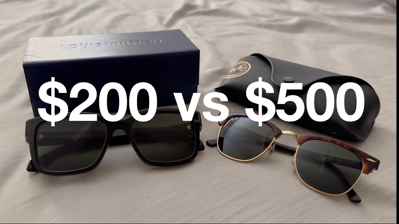 Real vs Fake Louis Vuitton Mascot Sunglasses 