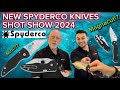 New spyderco knives shot show 2024  how to pick an edc knife for self defense with michael janich